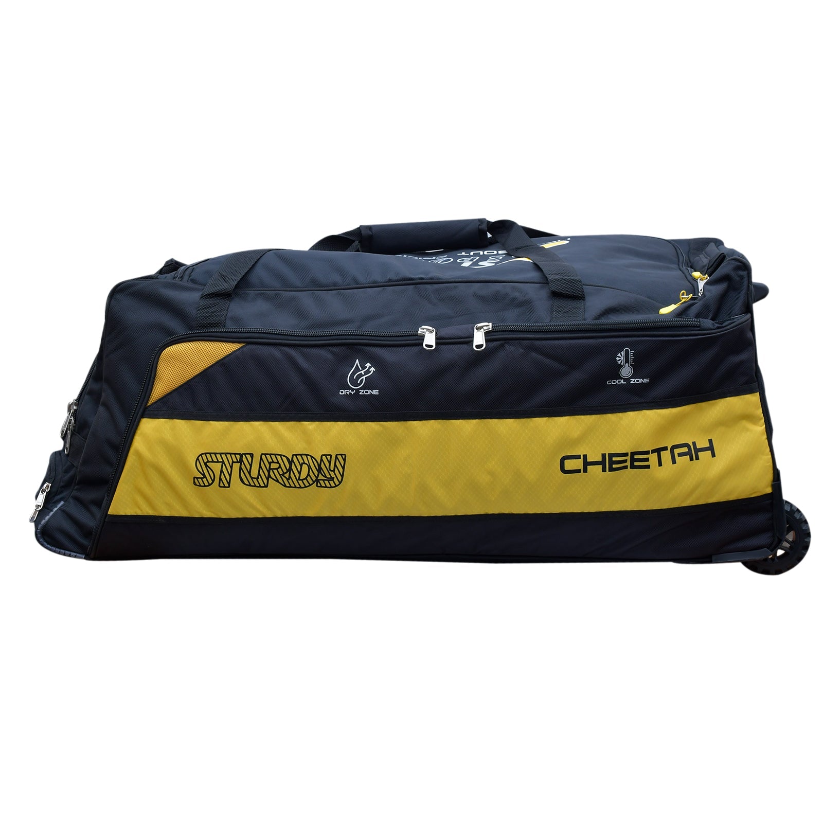 Sturdy Cheetah Wheel Cricket Bag