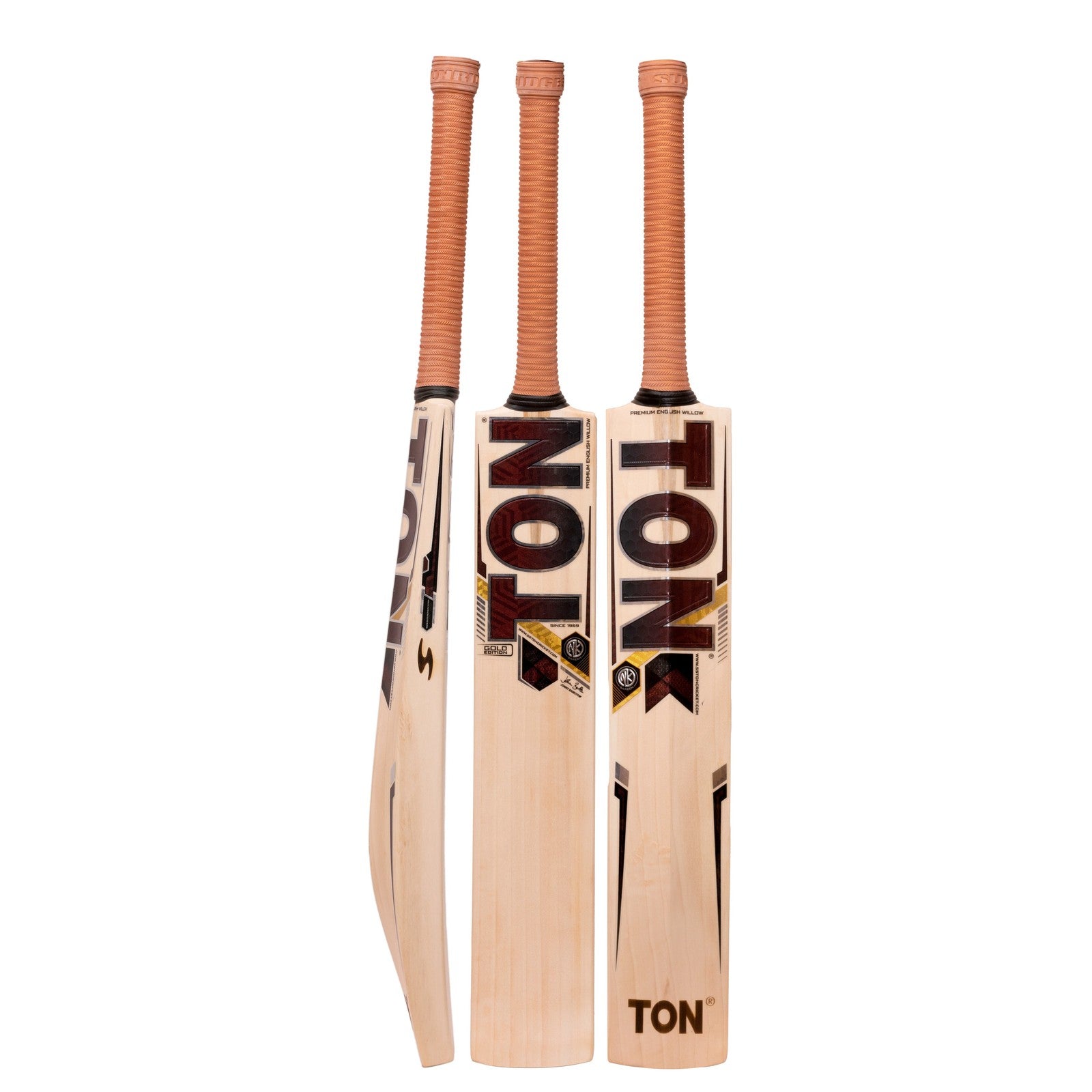 TON Gold Edition Cricket Bat - Senior