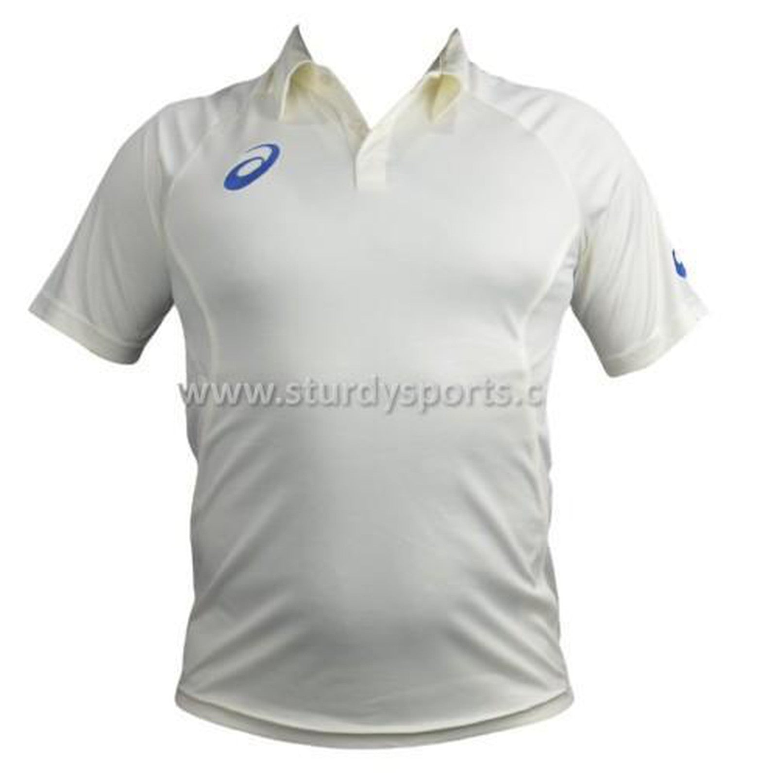 Asics Short Sleeve Cream Shirt (Mens)