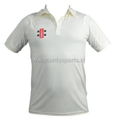 Gray Nicolls Ivory Short Sleeve Shirt (Mens)