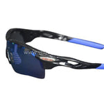 SASA Evolution Sunglasses (Black Frame / Blue Lens)