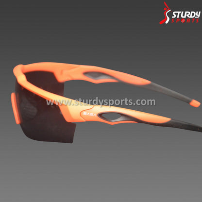 SASA Rebound Sunglasses (Orange Frame / Black Lens)